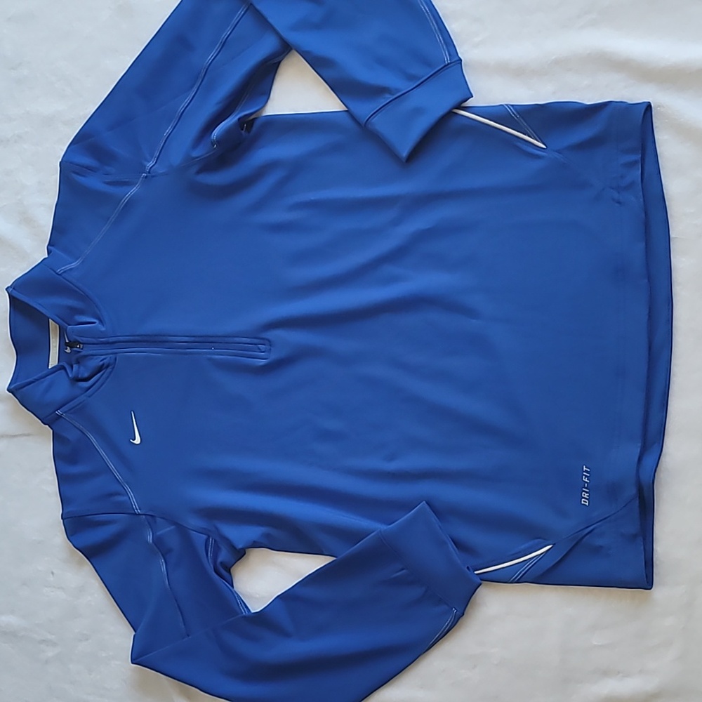 Nike Royal Blue Half-Zip Pullover